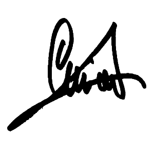 Luciano Cirinà - podpis