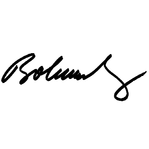 Petr Bohumský - podpis